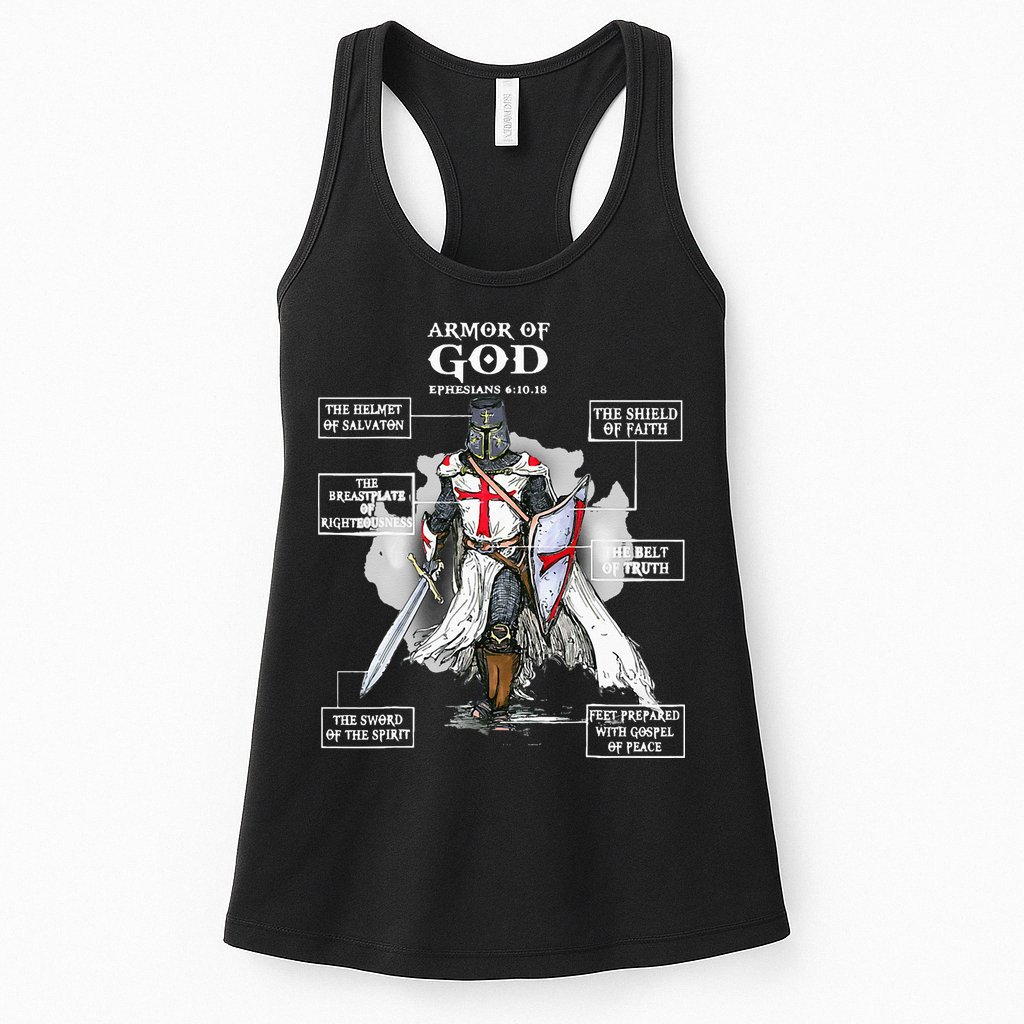 Armor Of God Bible Verse Cool Ephesians 611 Christian Bible Womens Tank Top