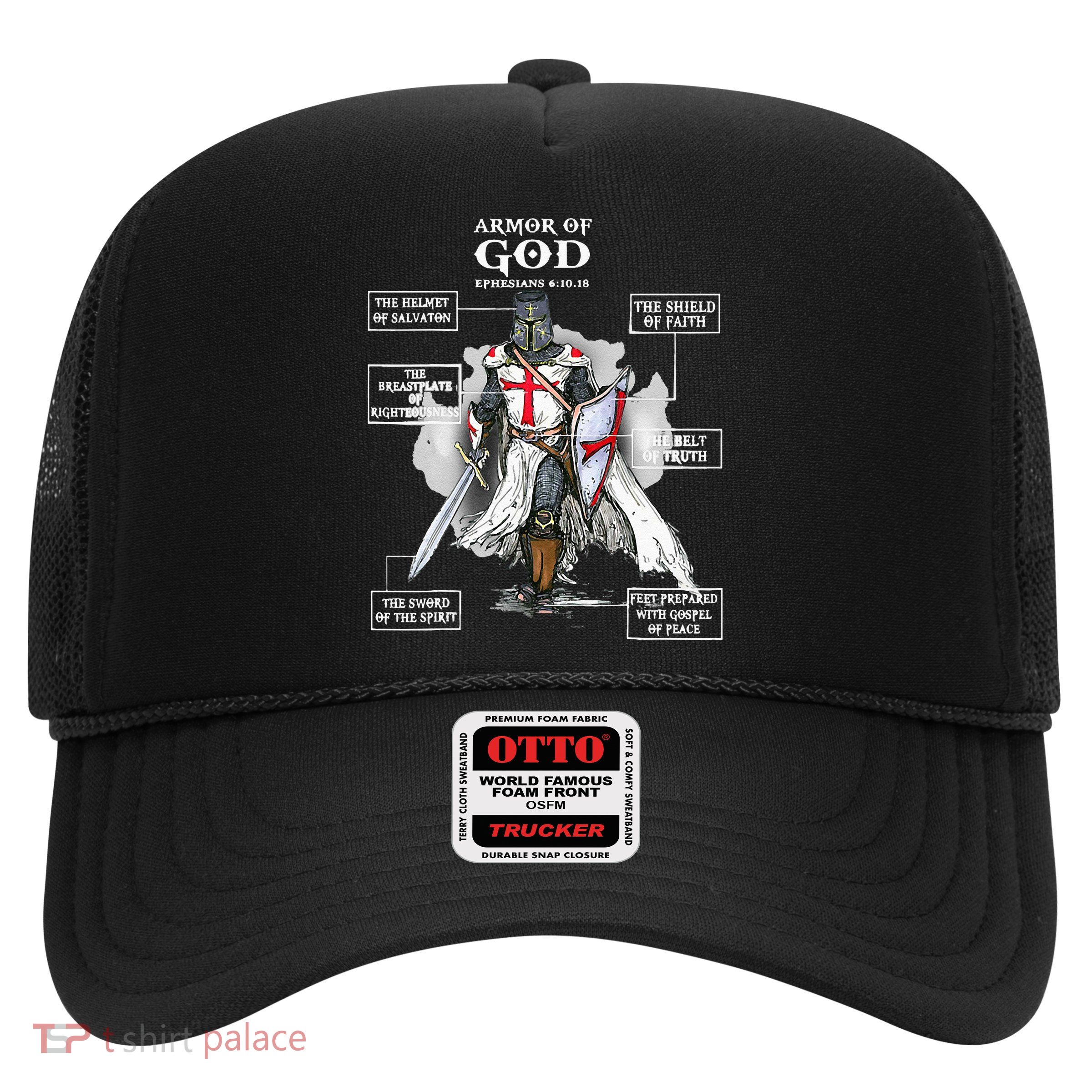 Armor Of God Bible Verse Cool Ephesians 611 Christian Bible Trucker Hat