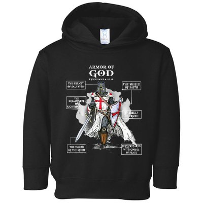 Armor Of God Bible Verse Cool Ephesians 611 Christian Bible Toddler Hoodie