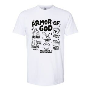 Armor Of God Christian Jesus Softstyle® CVC T-Shirt