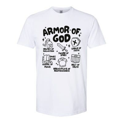 Armor Of God Christian Jesus Softstyle® CVC T-Shirt