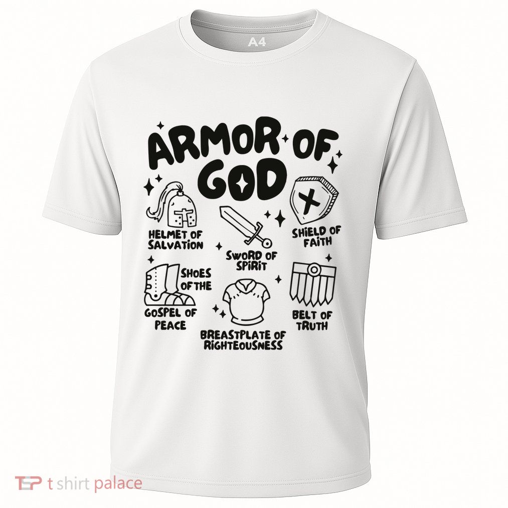 Armor Of God Christian Jesus Performance Shirt