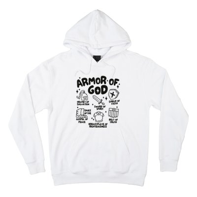 Armor Of God Christian Jesus Hoodie