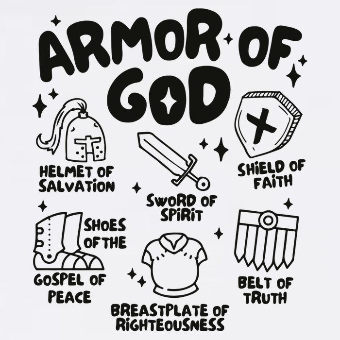 Armor Of God Christian Jesus Adult Drive Performance Visor
