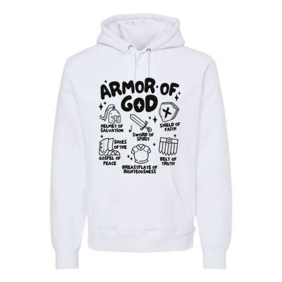 Armor Of God Christian Jesus Premium Hoodie