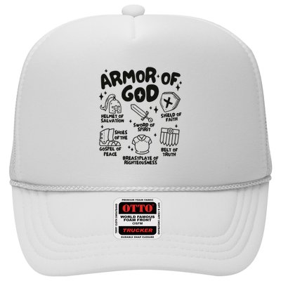 Armor Of God Christian Jesus Trucker Hat