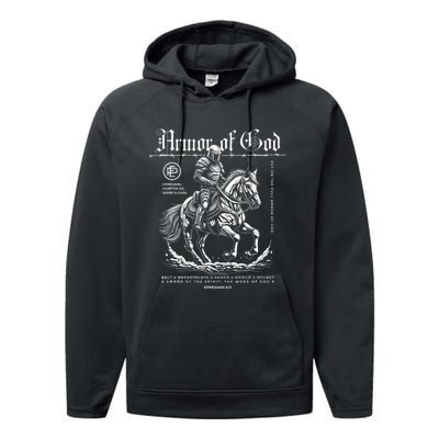 Armor Of God | Put On The Full Armor Of God | Christian Performance Fleece Hoodie