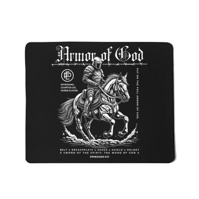 Armor Of God | Put On The Full Armor Of God | Christian Mousepad