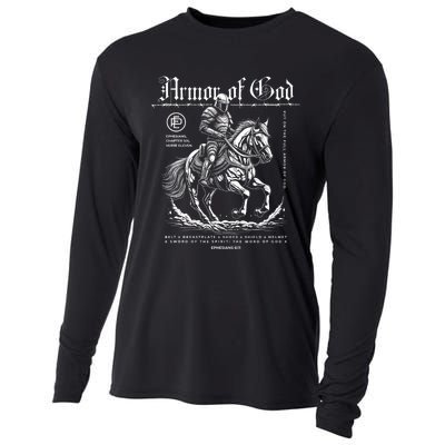 Armor Of God | Put On The Full Armor Of God | Christian Cooling Performance Long Sleeve Crew