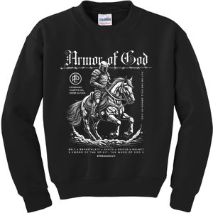 Armor Of God | Put On The Full Armor Of God | Christian Kids Sweatshirt