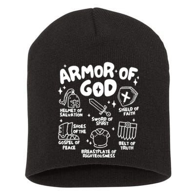 Armor Of God Christian Jesus Short Acrylic Beanie