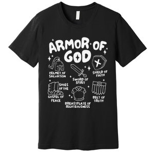 Armor Of God Christian Jesus Premium T-Shirt