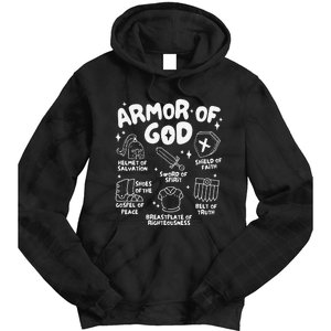 Armor Of God Christian Jesus Tie Dye Hoodie