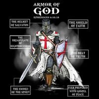 Armor Of God Christian Bible Verse Religious Cooling Performance Crew T-Shirt