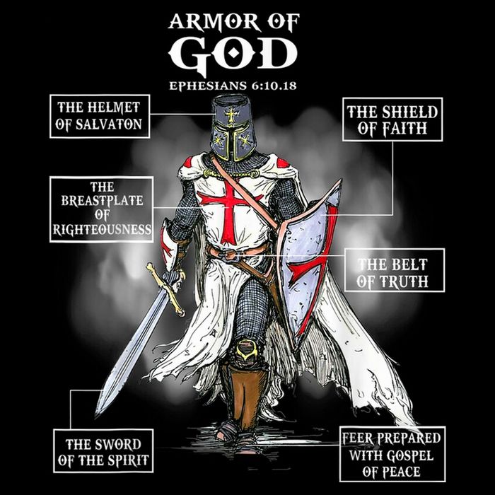 Armor Of God Christian Bible Verse Religious Cooling Performance Crew T-Shirt