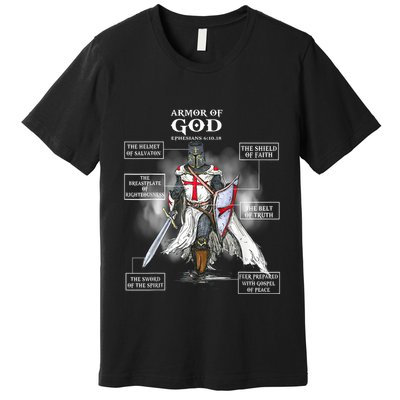 Armor Of God Christian Bible Verse Religious Premium T-Shirt