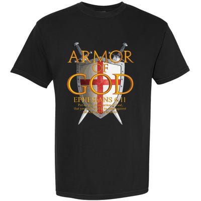 Armor Of God Ephesians Bible Verse Religious Christian Garment-Dyed Heavyweight T-Shirt