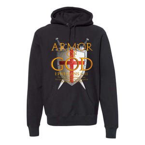 Armor Of God Ephesians Bible Verse Religious Christian Premium Hoodie