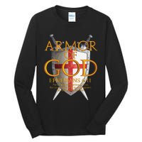 Armor Of God Ephesians Bible Verse Religious Christian Tall Long Sleeve T-Shirt