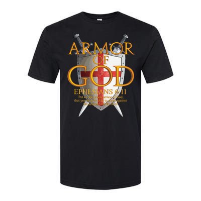 Armor Of God Ephesians Bible Verse Religious Christian Softstyle CVC T-Shirt