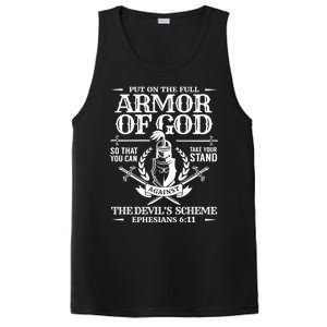 Armor Of God Christian Bible Verse Religious Cool Gift PosiCharge Competitor Tank