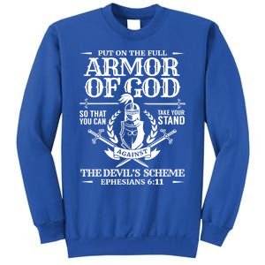 Armor Of God Christian Bible Verse Religious Cool Gift Sweatshirt