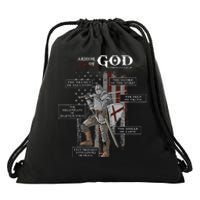 Armor Of God Ephesians 6 10 18 Bible Verse Drawstring Bag