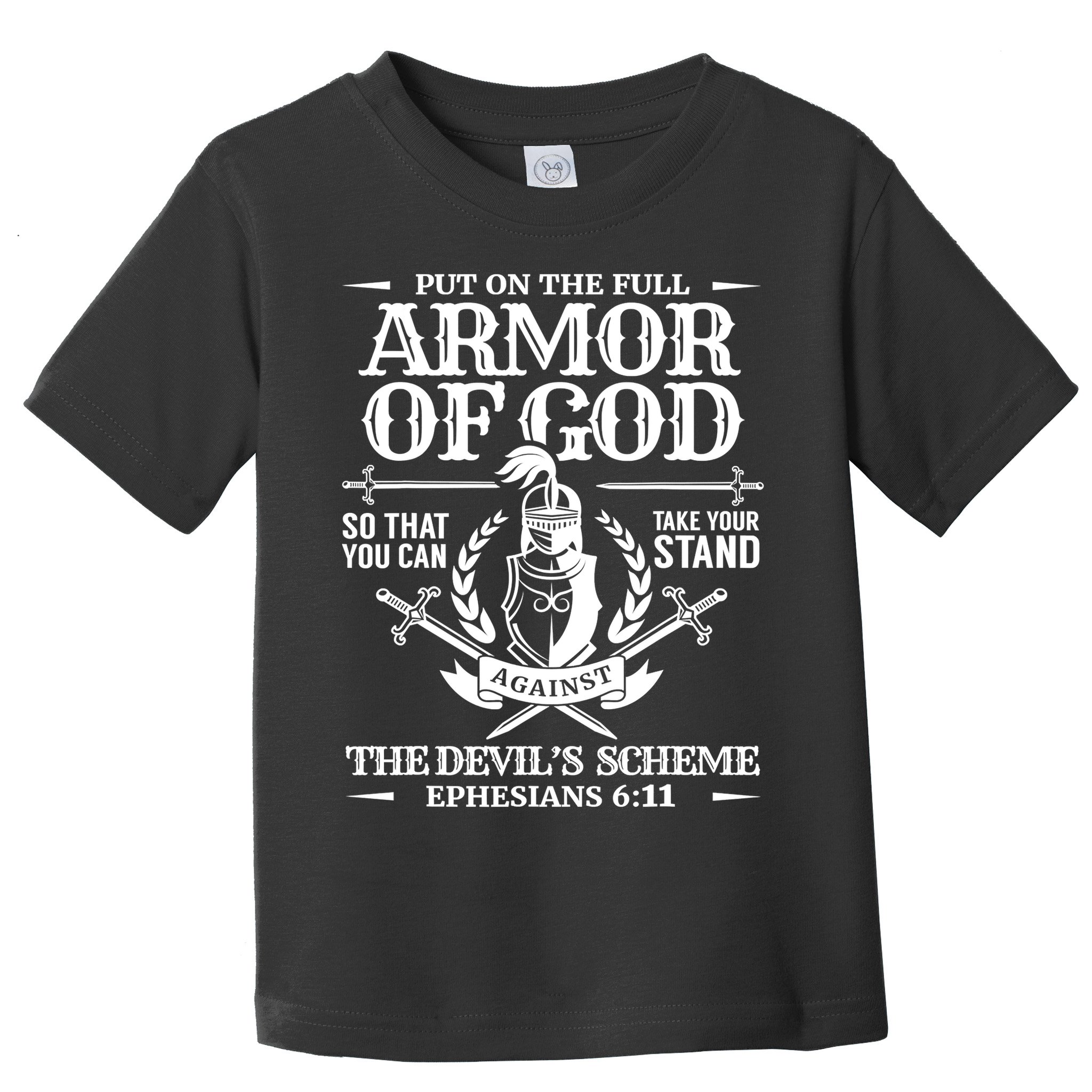 Armor Of God Christian Bible Verse Religious Toddler T-Shirt