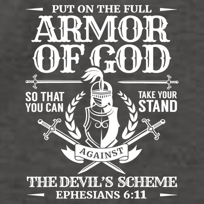 Armor Of God Christian Bible Verse Religious Vector Backpack