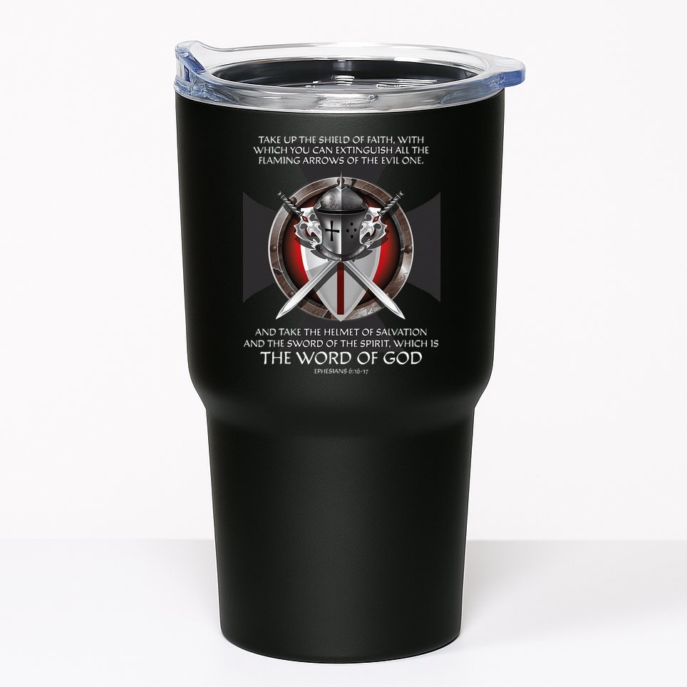 Armor Of God Men Women Kids Christian Bible Verse Tumbler