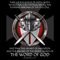 Armor Of God Men Women Kids Christian Bible Verse Zip Tote Bag
