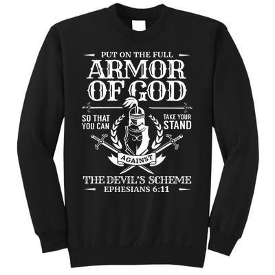 Armor Of God Christian Bible Verse Religious Sweatshirt