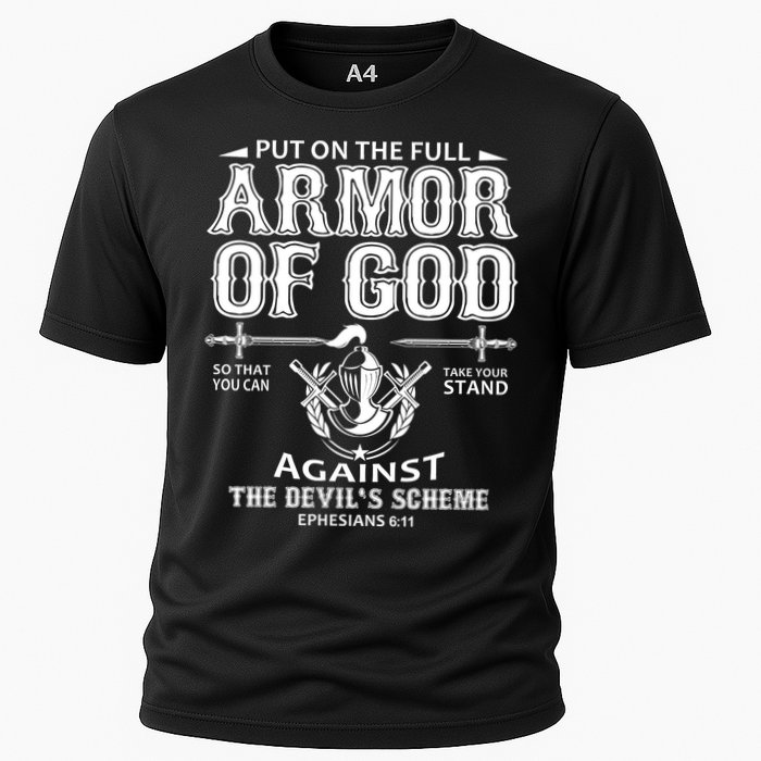 Armor Of God Christianity Cooling Performance Crew T-Shirt