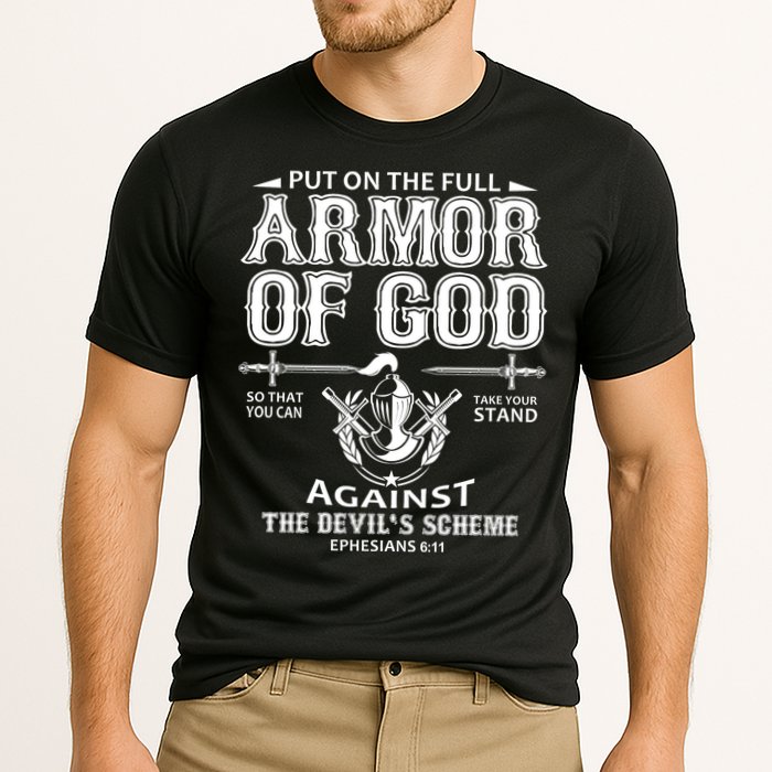 Armor Of God Christianity Cooling Performance Crew T-Shirt