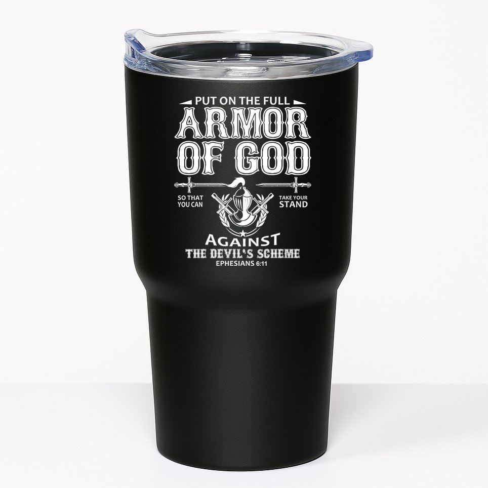 Armor Of God Christianity Tumbler