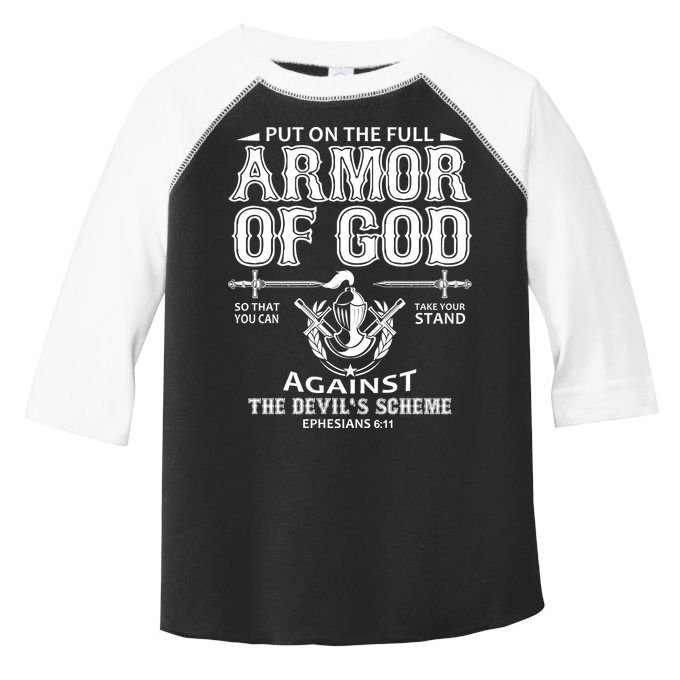 Armor Of God Christianity Toddler Fine Jersey T-Shirt