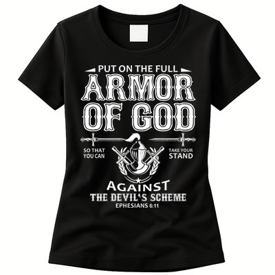 Armor Of God Christianity Womens T-Shirt