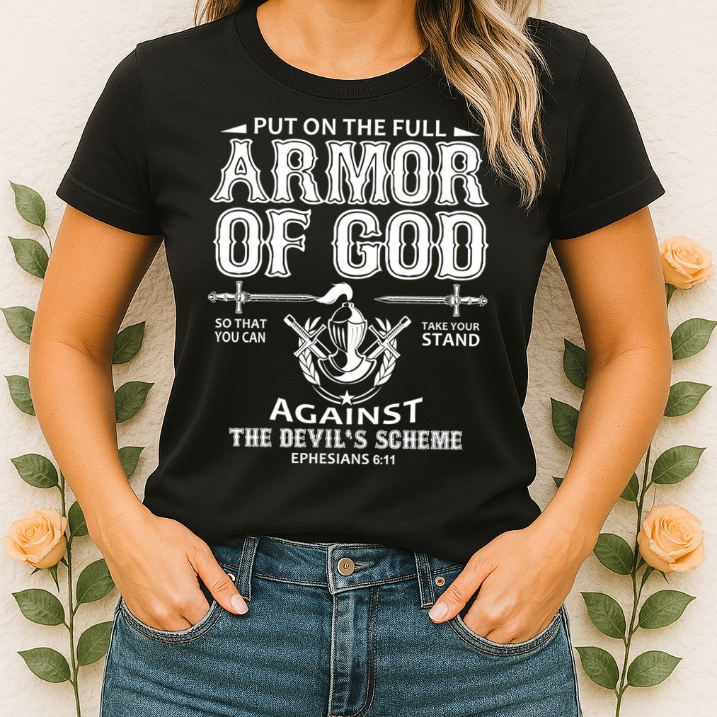 Armor Of God Christianity Womens T-Shirt