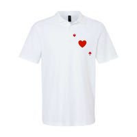 Ace Of Hearts Halloween Team Costume Funny Poker Cards Funny Halloween Group Par Softstyle Adult Sport Polo