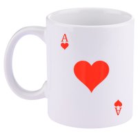 Ace Of Hearts Costume Deck Of Cards Playing Card Halloween 11oz C Handle Ceramic Mug