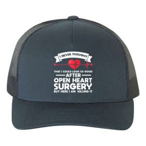 After Open Heart Surgery Open Heart Surgery Gift Yupoong Adult 5-Panel Trucker Hat