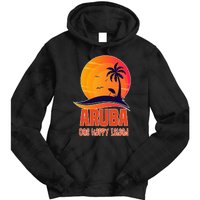 Aruba One Happy Island Beautiful Sunset Beach Tie Dye Hoodie