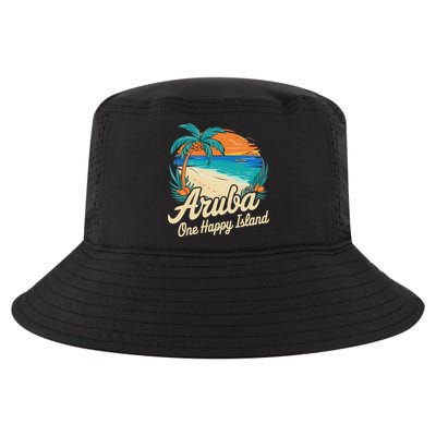 Aruba One Happy Island Souvenir Cool Comfort Performance Bucket Hat