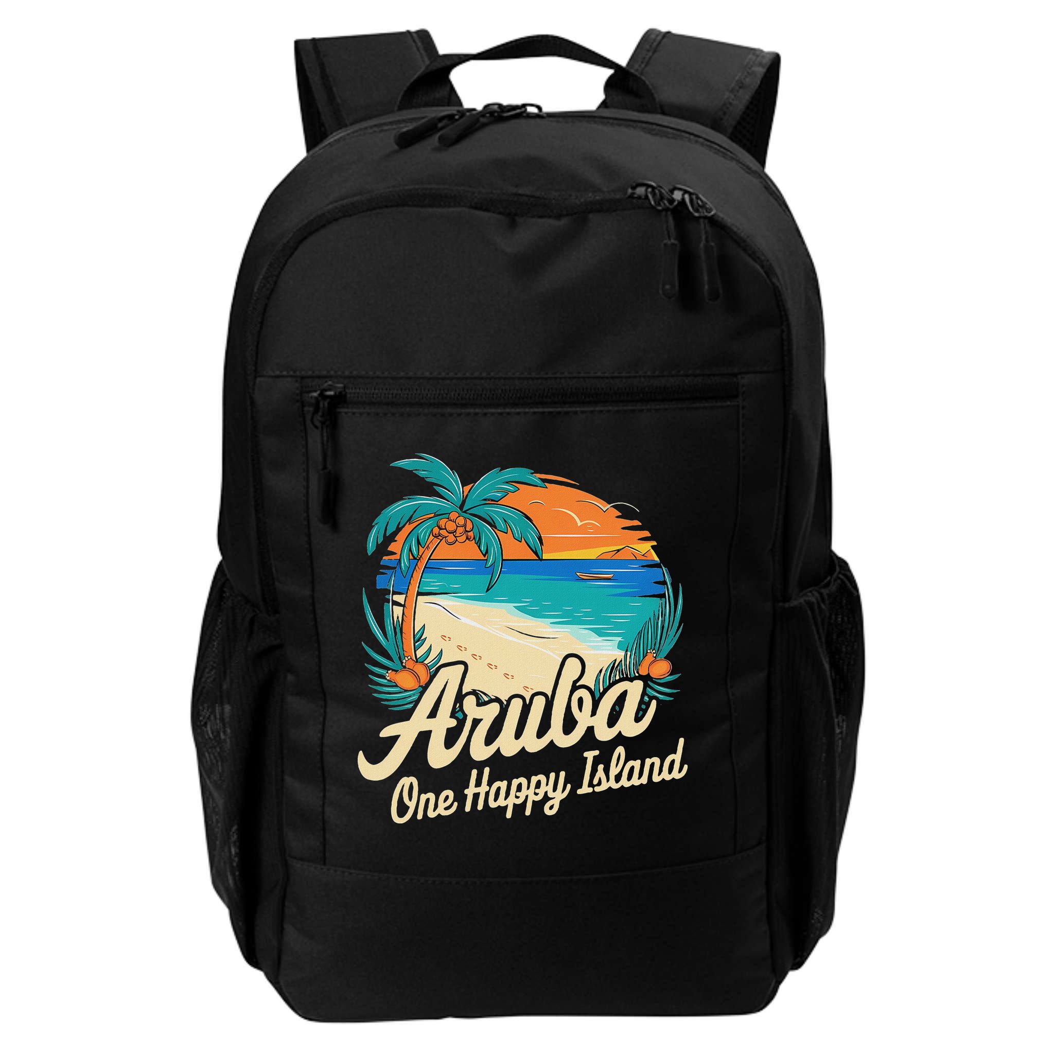 Aruba One Happy Island Souvenir Backpack