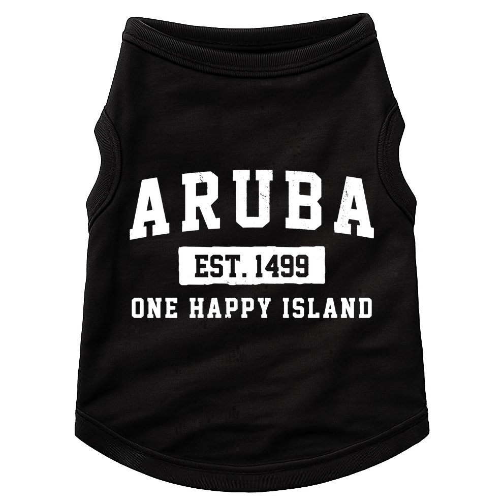 Aruba One Happy Island 1499 Vintage Doggie Tank
