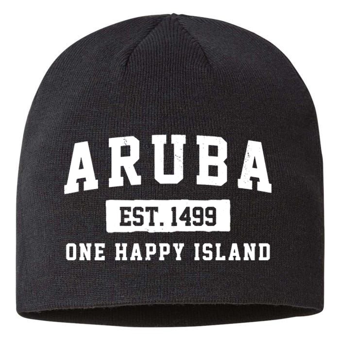 Aruba One Happy Island 1499 Vintage Sustainable Beanie