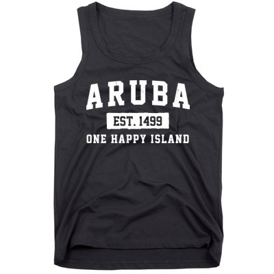 Aruba One Happy Island 1499 Vintage Tank Top