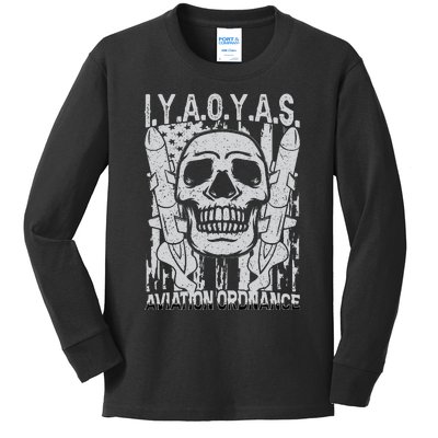 Aviation Ordnance I.Y.A.O.Y.A.S. Kids Long Sleeve Shirt