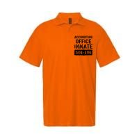 Accounting Office Inmate Costume Prison Accountant Softstyle Adult Sport Polo