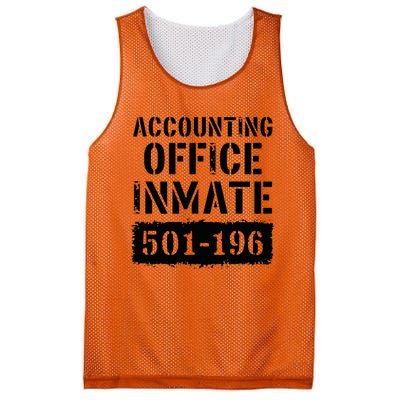 Accounting Office Inmate Costume Prison Accountant Mesh Reversible Basketball Jersey Tank